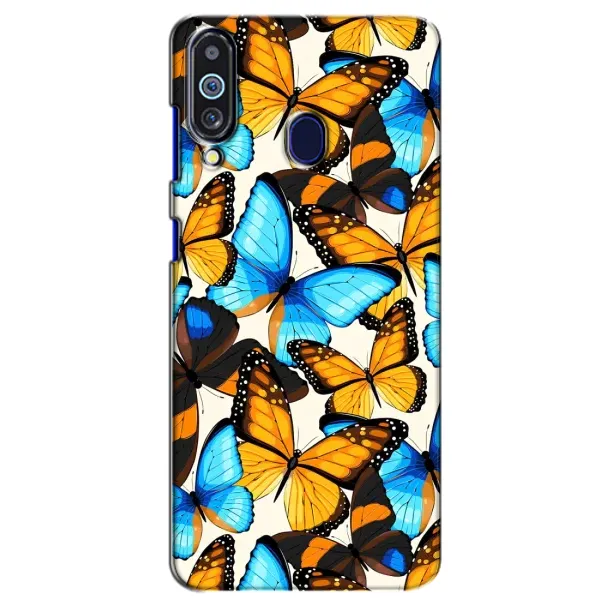 Чехол с принтом «Яркие бабочки» для Samsung Galaxy M40
