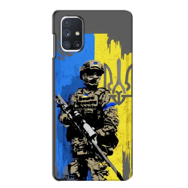 Чехол с принтом «АРТ солдат» для Samsung Galaxy M51