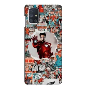 Чохли з героями Марвел Samsung Galaxy M51 (VPrint) (Айронмен)