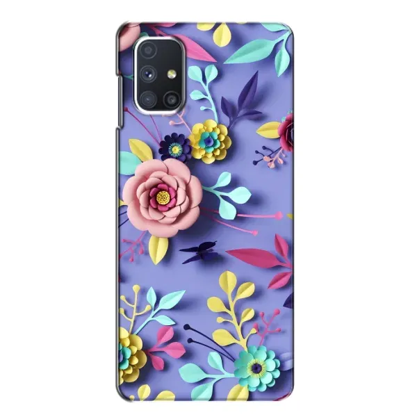 Чохол з принтом «Дизайн квітів» для Samsung Galaxy M51