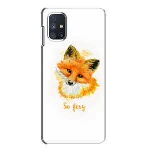 Чохли з картинкою Лисичка для Samsung Galaxy M51 (VPrint) (Дівчинка Лиса)