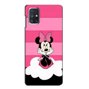 Міккі Маус чохол для Samsung Galaxy M51 (AlphaPrint - Мультяшні) (Дівчинка Maus)