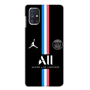 Чохли PSG для Samsung Galaxy M51 (AlphaPrint) (футболка ПСЖ)