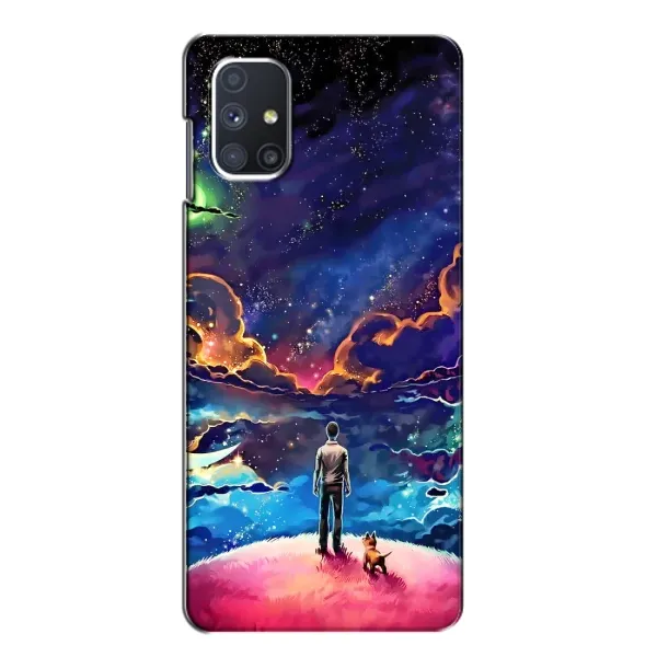 Чехол с принтом «Галактический вид» для Samsung Galaxy M51 Чехол с принтом «Галактический вид» для Samsung Galaxy M51