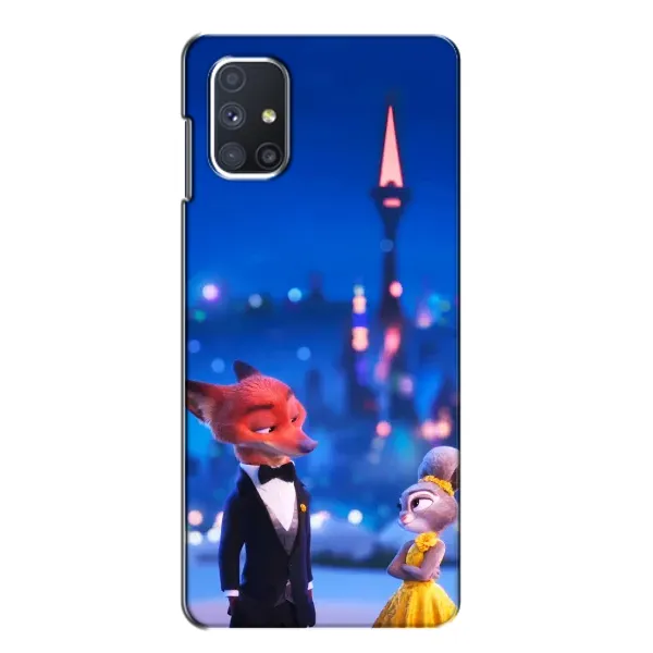Чохол з принтом «Романтичний вечір Зоотрополіс» для Samsung Galaxy M51