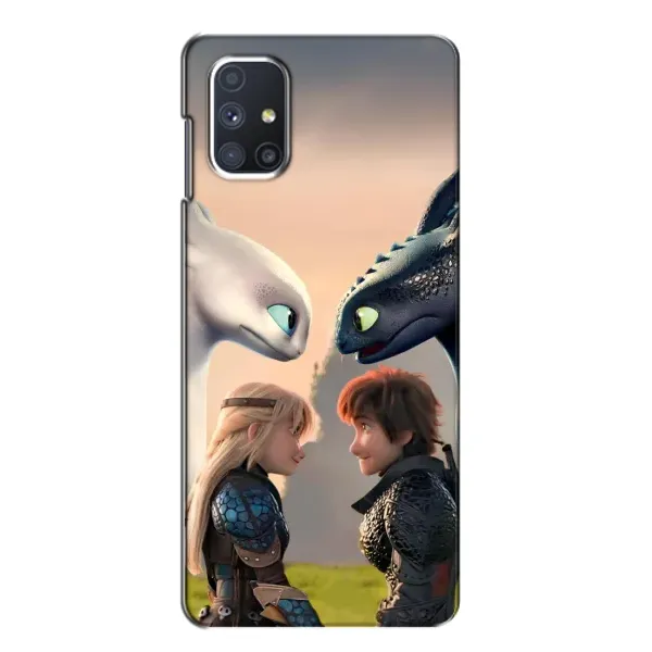 Чехол с принтом «Иккинг и Астрид» для Samsung Galaxy M51