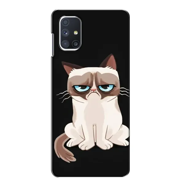 Чохол з принтом «Сумний кіт» для Samsung Galaxy M51