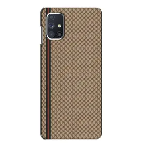 Чохли  GUCCI для Самсунґ Ґалаксі М51 (AlphaPrint) (Гуччі полоса)