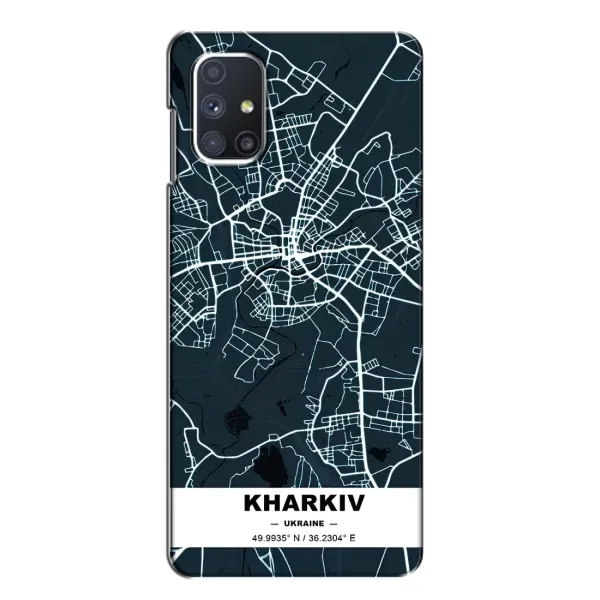 Чохол з принтом «Харків» для Samsung Galaxy M51