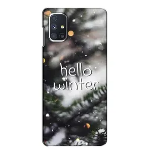 Новорічні, Святкові Чохли для Samsung Galaxy M51 - 2024 год (Hello winter)