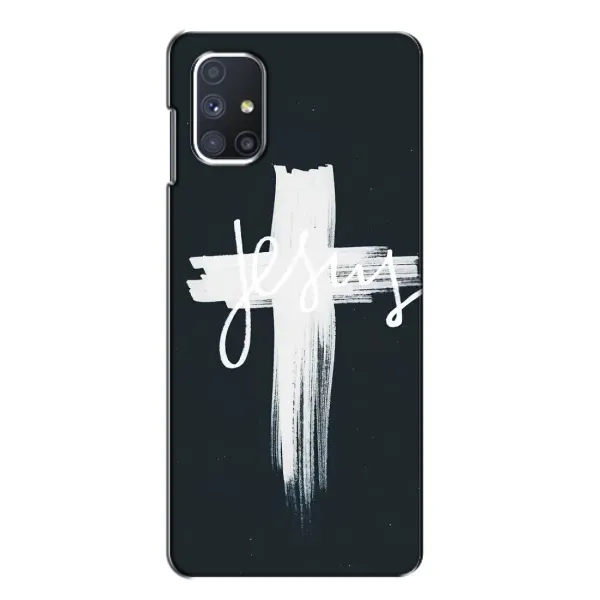 Чехол с принтом «Иисус» для Samsung Galaxy M51 Чехол с принтом «Иисус» для Samsung Galaxy M51