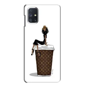 Чохли Луі Вітон для Samsung Galaxy M51 (AlphaPrint - LOUIS VUITTON) (кава LOUIS VUITTON)