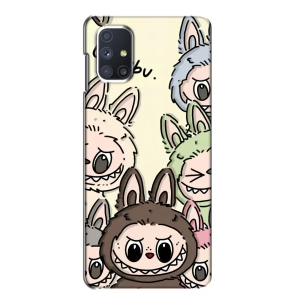Чохол з принтом «Золота мавпа Bored Ape» для Samsung Galaxy M51