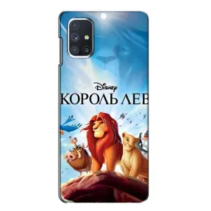 Чехол Король лев на Самсунг М51 (Постер Король Лев)