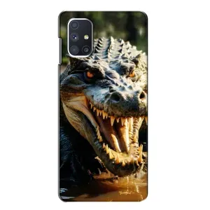 Чохол з картинкою 'Хижаки' для Samsung Galaxy M51 (Небезпечний крокодил)