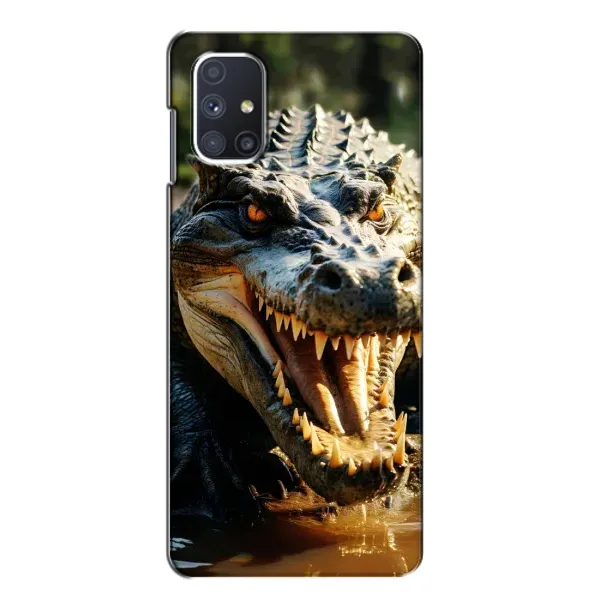 Чохол з принтом «Небезпечний крокодил» для Samsung Galaxy M51