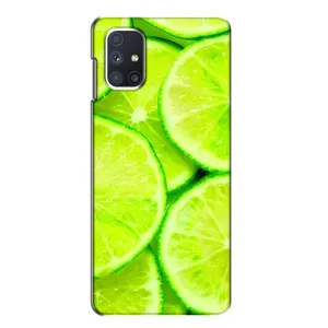 Чохли з фруктами для Samsung Galaxy M51 (VPrint) (Лайм)