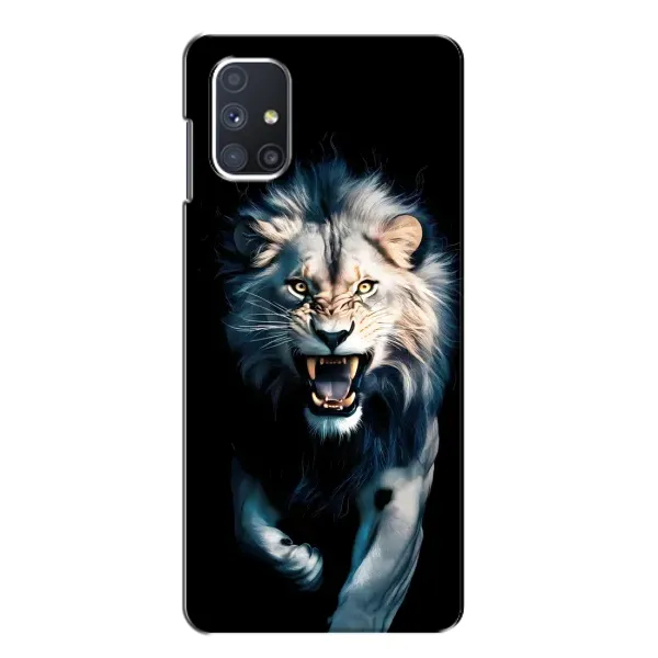Чохол з принтом «Лев у темряві» для Samsung Galaxy M51