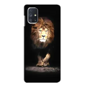 Чохол з картинкою ЛЕВ для Samsung Galaxy M51 (VPrint) (Лев)