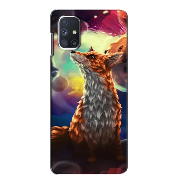 Чехол с принтом «Лисица в космосе» для Samsung Galaxy M51