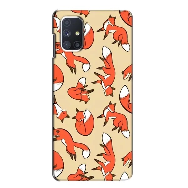 Чехол с принтом «Лисички» для Samsung Galaxy M51