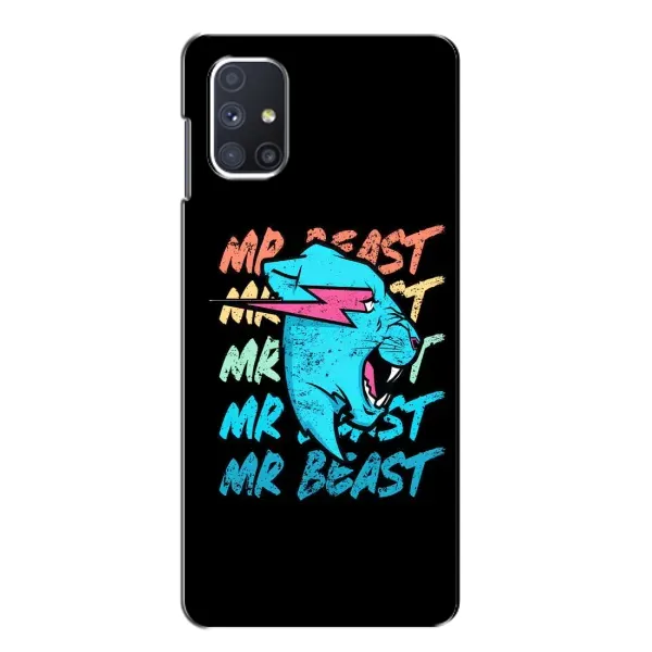 Чохол з принтом «logo Mr beast» для Samsung Galaxy M51