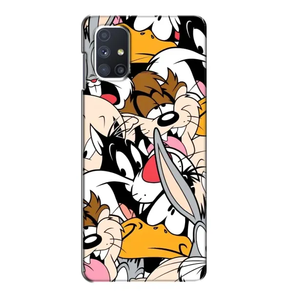 Чехол с принтом «Looney Tunes» для Samsung Galaxy M51 Чехол с принтом «Looney Tunes» для Samsung Galaxy M51