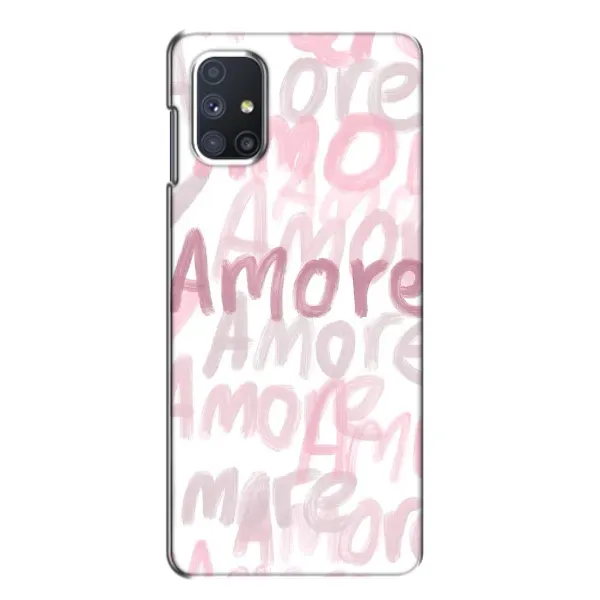 Чохол з принтом «Аморе любов» для Samsung Galaxy M51 Чохол з принтом «Аморе любов» для Samsung Galaxy M51