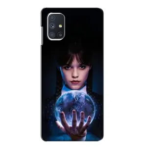 Чехол с дизайном Венздей 2 на Samsung Galaxy M51 (Магическая сфера Уэнздей)