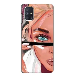 Чохол з друком для Samsung Galaxy M51 - (Мода) (AlphaPrint) (Макіяж)