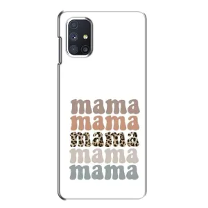 Чохли для мами на Samsung Galaxy M51 (Текстовий колаж мама)