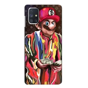Бренднові Чохли для Samsung Galaxy M51 - (PREMIUMPrint) (Mario LV)