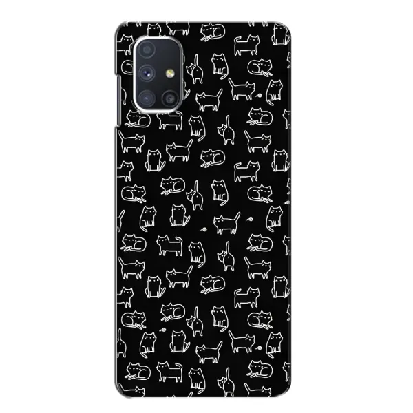 Чохол з принтом «Маленькі котики» для Samsung Galaxy M51