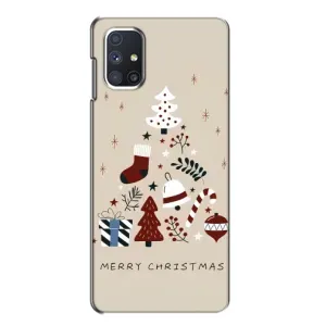 Різдвяні, Святкові Чохли для Самсунґ Ґалаксі М51 (Merry Christmas)