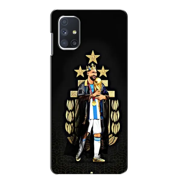 Чохол з принтом «Мессі Король» для Samsung Galaxy M51