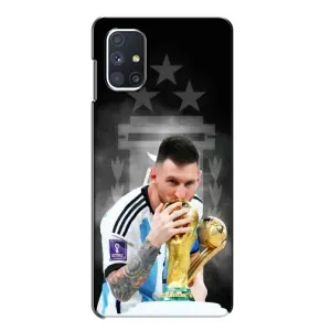 Чохли для Samsung Galaxy M51 (Leo чемпіон) (AlphaPrint) (Мессі Чемпіон)