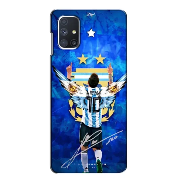 Чохол з принтом «Мессі збірна» для Samsung Galaxy M51