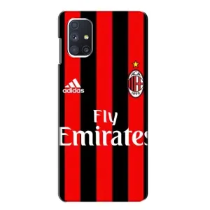 Чохли для Samsung Galaxy M51 (VPrint) - Футбольні клуби (Milan)