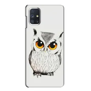 Чохол з пташками на Samsung Galaxy M51 (VPrint) (Мила Сова)