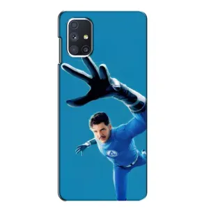 Чехол с принтом Фантастическая четверка для Samsung Galaxy M51 (Мистер Фантастик супергерой)