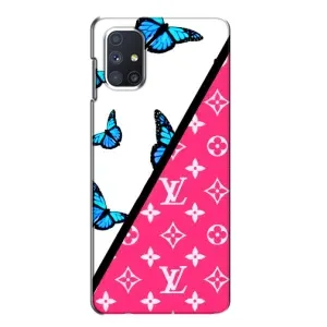Бренднові Чохли для Samsung Galaxy M51 - (PREMIUMPrint) (Мода LV)
