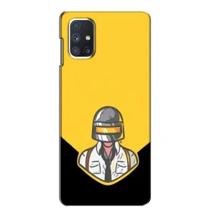 Чеjхол PUBG для Самсунґ Ґалаксі М51 (AlphaPrint) (Пабг в шоломі)