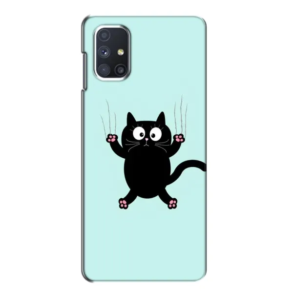 Чохол з принтом «Падаючий кіт» для Samsung Galaxy M51