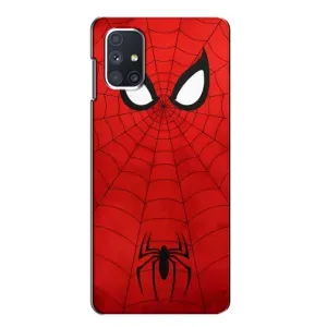 Чохол з людиною павуком для Samsung Galaxy M51 - (AlphaPrint) (Павук (Марвел))