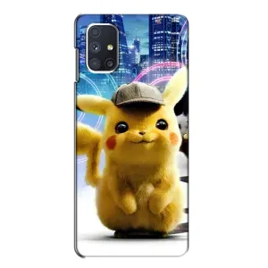 Чохол з Пікачу на Samsung Galaxy M51 (Пікачу в місті)