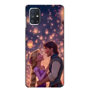 Чехол Рапунцель для Samsung Galaxy M51 (Принцесса и принц)