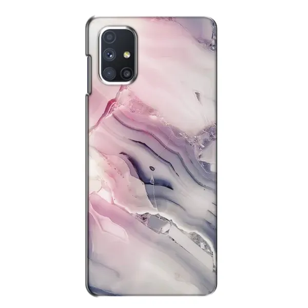 Чехол с принтом «Пурпурный Мрамор» для Samsung Galaxy M51 Чехол с принтом «Пурпурный Мрамор» для Samsung Galaxy M51