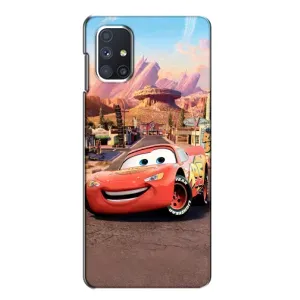 Силиконовый чехол Маквин для Samsung Galaxy M51 (Радиаторный Спрингс Маквин)