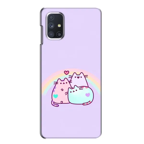 Чехол с принтом «Радужные котики» для Samsung Galaxy M51 Чехол с принтом «Радужные котики» для Samsung Galaxy M51