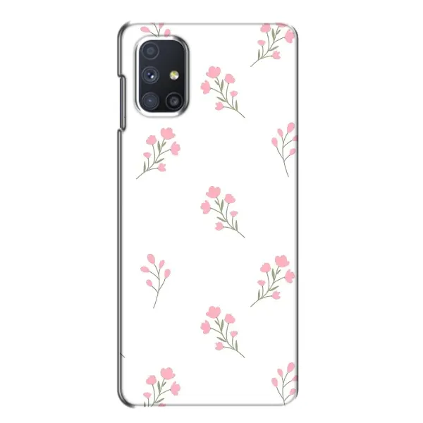 Чохол з принтом «Рожеві квіти» для Samsung Galaxy M51 Чохол з принтом «Рожеві квіти» для Samsung Galaxy M51
